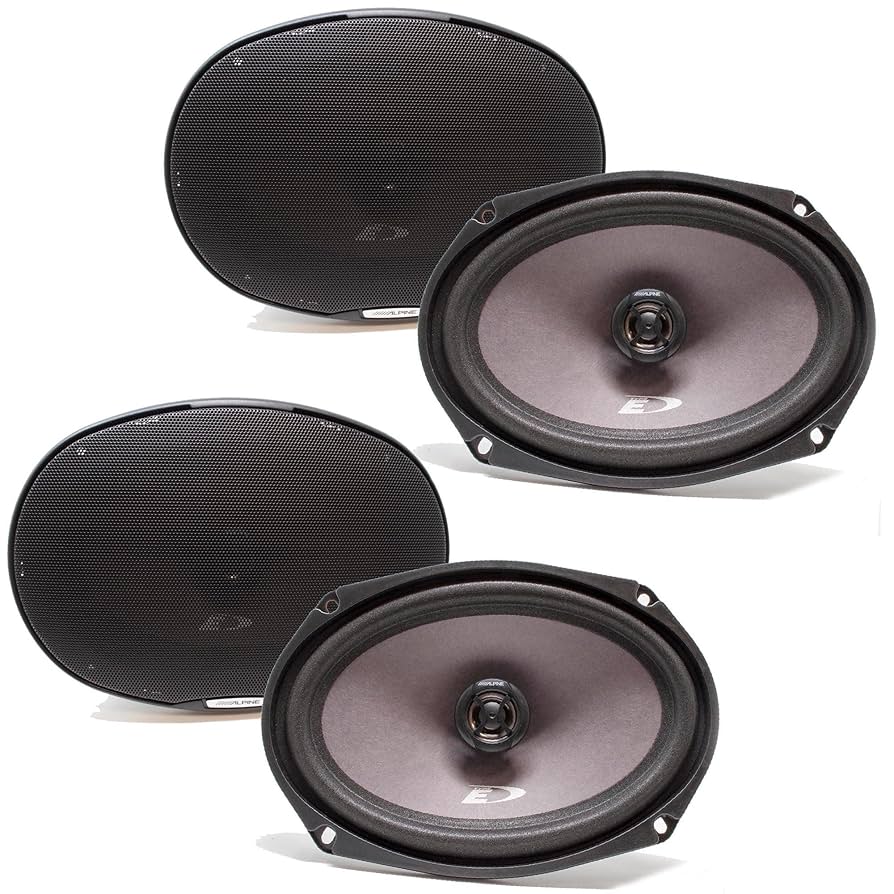 Amazon.com: Alpine 2-Pairs SXE-6926S 6x9 Coax Speakers